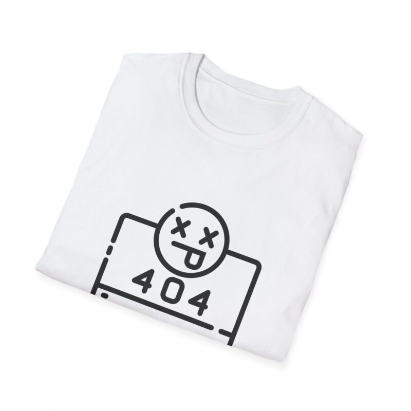Error 404 T-Shirt – Aesthetic Humor Top - Image 4